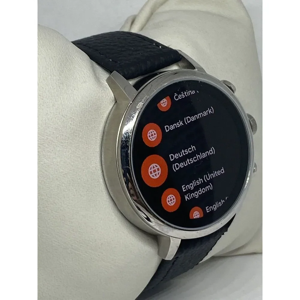 Fossil Gen 4 Authentic Digital Dial Smart Watch Custom Band FTW6017 DC145